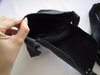 Black Pouch with Twist Clasp