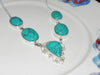 Stone + Sterling Necklace Turquoise
