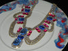 Vintage Necklace w/ Czech Glass Crystal & Rhinestone