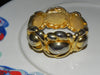 Vintage Bracelet, 60s Goldtone & Pearl