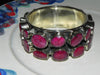 Tibetan Bangle Bracelet w/ Ruby