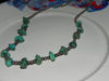 Estate Sterling Necklace,Southwest w/Turquoise Nuggets