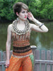 Indonesian Necklace, Tribal Shell & Fibre- Artifact