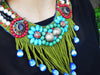 Turkish Bib Necklace w/ Stones