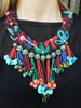 Turkish Bib Necklace w/ Stones