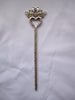 Hair Pins , bookmark, letter opener,Silver Tone Miao