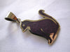 Handmade Cutout Cat Pendant