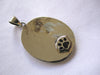 Handmade Oval Cat Pendant