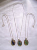 Handmade Oval Cat Pendant