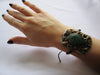 Turkish Bracelet, Emerald Stone Adjustable Band Bracelet