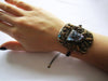 Turkish Bracelet, Druzy Stone Adjustable Band Bracelet