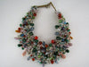Nepal Handwoven Glass Bib Necklace