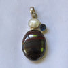 Gem & Stone Large Pendant - Multi Stone