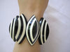 Nepal Bone Black + White Bracelets