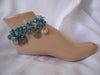 Naga India Anklet "Tribal Vintage Coin" Many Different Stone Options