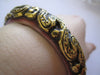 Tibetan Bracelet Bangle Brass Serpant Metal over Plastic