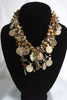 Naga India Necklace "Tribal Vintage Coin"  Stones - Many Different Stones!!