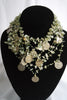 Naga India Necklace "Tribal Vintage Coin"  Stones - Many Different Stones!!