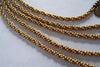 Naga India Necklace 5 Tier Waterfall Brass or Silver