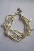 Naga India Bracelet "Multi Bead" Brass or Silver