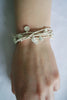 Naga India Bracelet "Multi Bead" Brass or Silver
