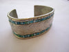 Southwest Bracelet, Signed Navajo Sterling