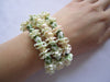 Vintage Set, Plastic Faux Pearl Iridescent Beaded Set